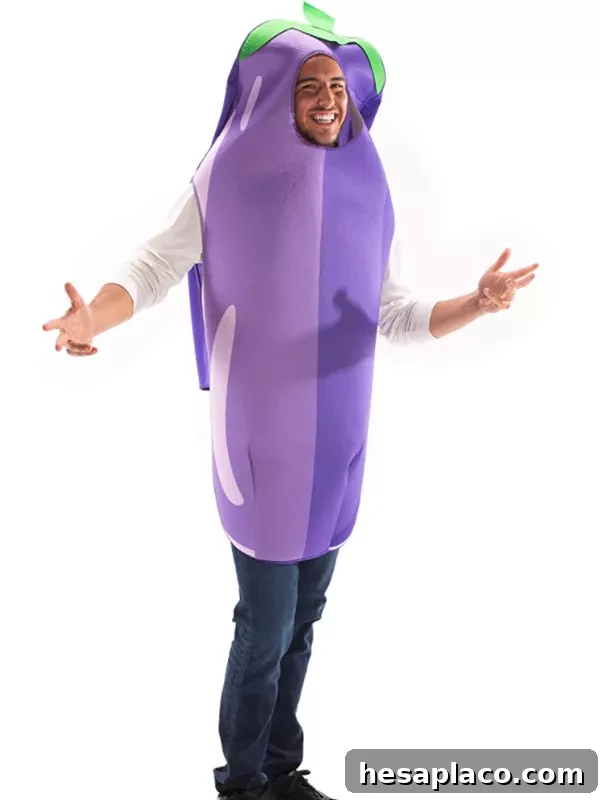 eggplant costume