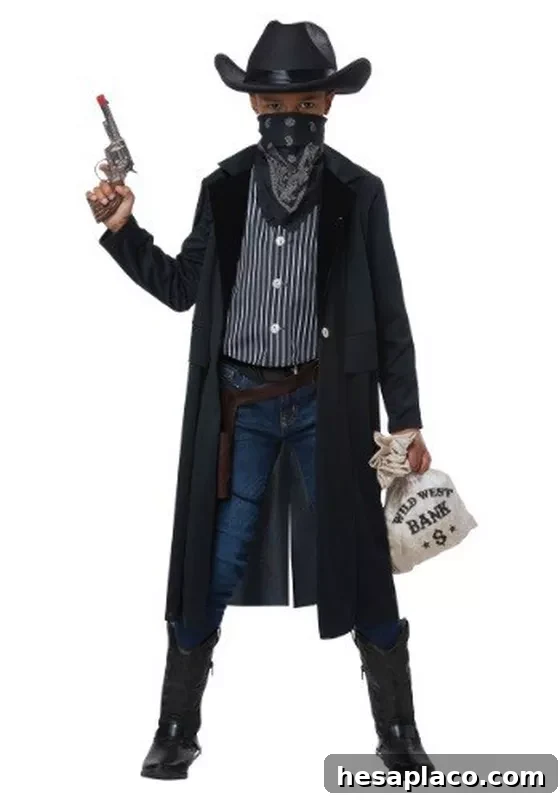Bank robber costume