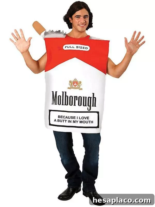 Cigarette costume