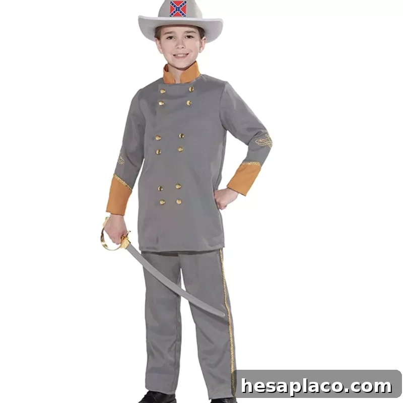 Confederate costume