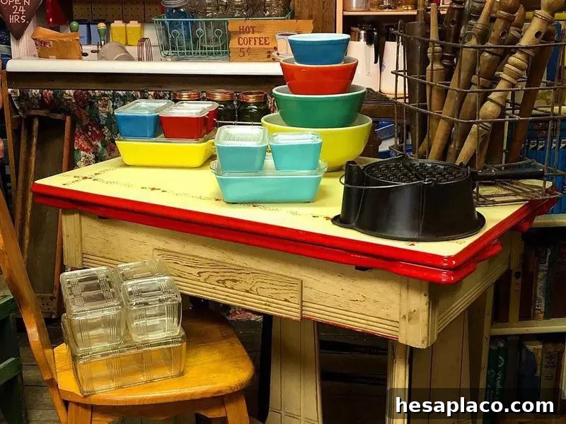 Assorted goods at Golden Nugget Antique Flea Market