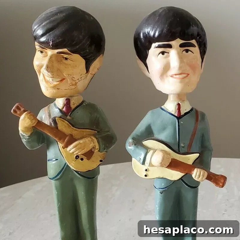 Paul McCartney and George Harrison