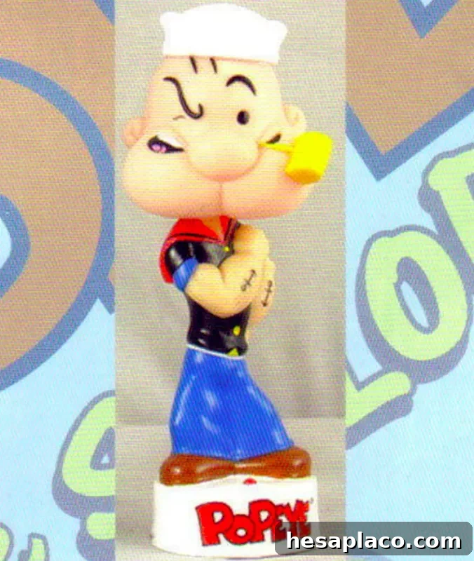 Popeye the Sailor Man nodder bobblehead