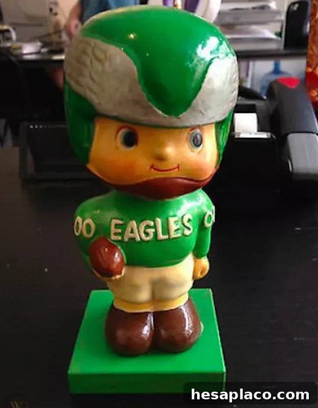 1960 Philadelphia Eagles promo bobblehead