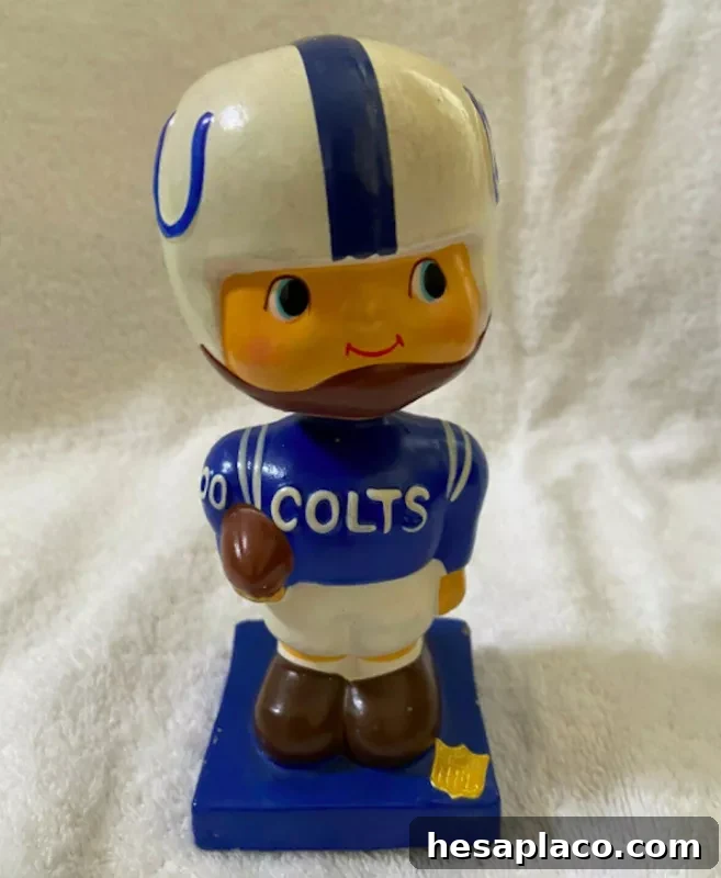 1960s Baltimore Colts bobblehead