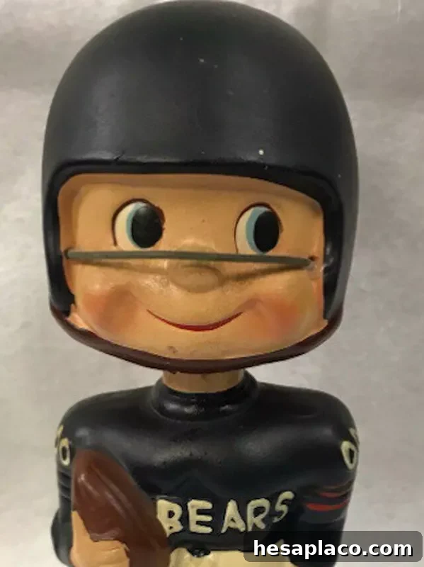 1960s Chicago Bears bobblehead