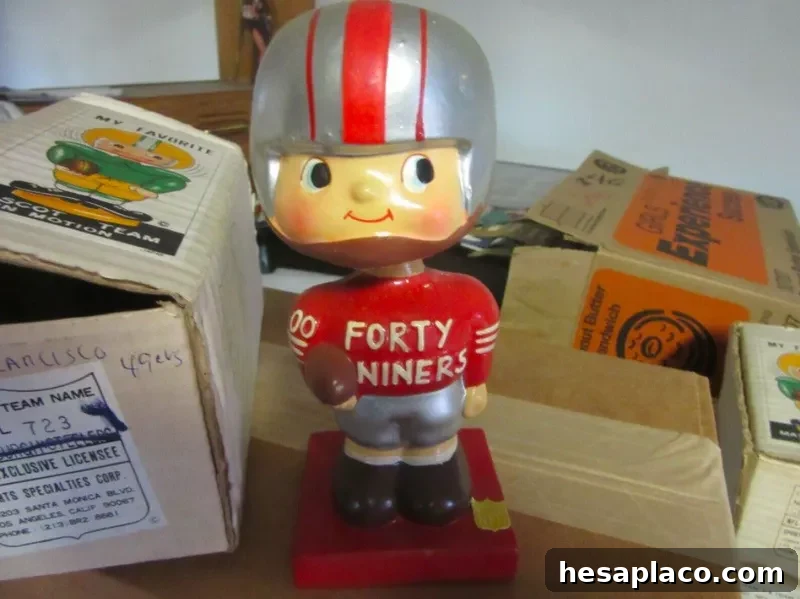 San Francisco 49ers promo bobblehead